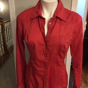 Western shirt made by guess